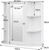 WYCTIN armoire de toilette armoire de toilette murale Voir les images du produit 5