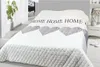 Bettüberwurf Tagesdecke 140x210 cm Home Weiß Creme Grau Produktbild-Vorschau 1