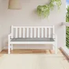 vidaXL Záhradná lavička Grey 150x50x7 cm Oxford Fabric Náhľad obrázku produktu 3