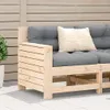 The Living Store Gartensofa mit Armlehne und Kissen Produktbild-Vorschau 2