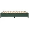 vidaXL Boxspringbett Dunkelgrün 160x200 cm Samt -  Betten & Produktbild-Vorschau 14