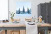 MuchoWow® Poster Winter - Schnee - Bäume 100x100 cm - Produktbild-Vorschau 3