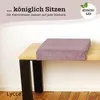 Bankauflage Klemmkissen 1 Leiste, Cordstoff extra Produktbild-Vorschau 6