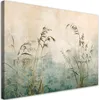 Leinwandbild Gräser und Pflanzen 120x80 Feeby Grün bild für Produktbild-Vorschau 1