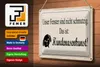 Blechschild Spruch 20x30 cm Hundenasenkunst Schild Produktbild-Vorschau 4