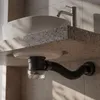 Kit Sifone flessibile salvaspazio lavabo e Piletta Click Anteprima dell’immagine prodotto 6