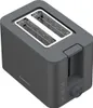 A studio shot of a dark gray toaster. Anteprima dell’immagine prodotto
