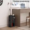 WOLTU Regenschirmständer, 2 Slots, 4 Haken, quadratischer Produktbild-Vorschau 6