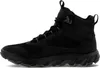 A black high-top sneaker boot shown from the side against a white background. Produktbild-Vorschau