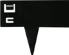 Wovar - Bordure de jardin en acier noir 16 x 106 cm Voir les images du produit 3