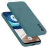 A teal phone case is shown on top of a smartphone. Podgląd zdjęcia produktu