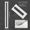 Flexible Parkplatz-Linienschablone aus Silikon – 92,5 x 12 Produktbild-Vorschau 2