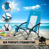 BigDean Strandstuhl klappbar leicht stabil mit Produktbild-Vorschau 7