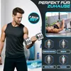 RE:SPORT® 2er Hanteln Set aus massivem Stahl Türkis 2 x Produktbild-Vorschau 6