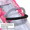 BABY born Deluxe Puppenwagen mit verstellbarer Liege-Fläche Produktbild-Vorschau 5