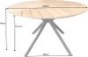riess-ambiente Runder Outdoor Gartentisch DESIGNO 120cm Produktbild-Vorschau 7