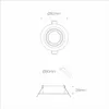 Spot Encastré Led 50 Mm Gu10, Orientable À 360° Et Voir les images du produit 2