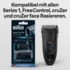Braun Elektrorasierer Ersatzscherteil 10b/20b kompatibel Produktbild-Vorschau 3