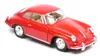 Porsche 356B Carrera 2 rot Modellauto ca. 12 cm Produktbild-Vorschau 1