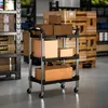 Klappbarer Werkzeugwagen 3-stufig aus Kunststoff und Stahl, Produktbild-Vorschau 9
