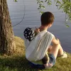 HOPPEDIZ Babytragetuch Gewebtes Tragetuch ab Geburt bis ins Produktbild-Vorschau 4