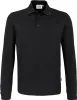 HAKRO Longsleeve-Poloshirt Mikralinar® 815, schwarz, L Produktbild-Vorschau 3