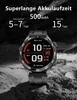 Smartwatch voor heren met telefoonfunctie, geschikt voor Productafbeelding-voorbeeld 3