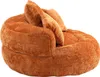 Sweiko Lazy Sofa Durable Confort Lounger haut dossier Pouf Voir les images du produit 15