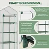 Outsunny Gewächshaus Treibhaus Pflanzenhaus Produktbild-Vorschau 6
