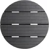 Plant pot stand with wheels - NATURE - WPC H7.5 x Ø30 cm - Productafbeelding-voorbeeld 4