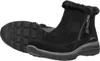 A pair of black Skechers boots shown from a diagonal angle against a white background. Produktbild-Vorschau