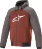 Alpinestars Chrome Sport Motorrad Hoodie, rot/grau, L Produktbild-Vorschau 1