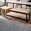 FineBuy, jídelní lavice, 160 cm, akátové masivní dřevo, Náhled obrázku produktu 1