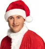 A man wearing a Santa hat and costume. Produktbild-Vorschau