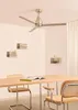 WIND STEEL - Leiser Deckenventilator 40W Ø132 cm Produktbild-Vorschau 1