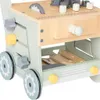 Drewniany warsztat z narzędziami 2w1 – pchacz edukacyjny Podgląd zdjęcia produktu 4