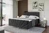 ALTDECOR Boxspringbett mit Holz Füßen, Matratze und Produktbild-Vorschau 4