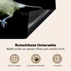 KitchenYeah© Herdabdeckplatte Blaumeise - Vogel - Schwarz , Produktbild-Vorschau 3