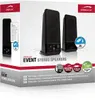 SPEEDLINK EVENT, 2.0 kan., Przewodowa, 5 W, Czarny Podgląd zdjęcia produktu 7