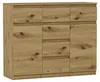 Komoda 120 cm 6 zásuvky 2 dveře skříňka FRAMIRE S-62D Náhled obrázku produktu 3