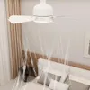 Leiser Deckenventilator mit Licht – 6 abnehmbare Flügel, Produktbild-Vorschau 3