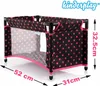 Kinderplay Puppenreisebett mit Tasche und Bettwäsche – Produktbild-Vorschau 3