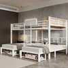 Merax Metalen stapelbed, 140x200 + 90x200 cm, kinderbed met Productafbeelding-voorbeeld 3