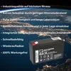 Q-Batteries 6LS-12 6V 12Ah Blei-Vlies Akku / AGM VRLA mit Produktbild-Vorschau 3