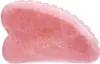CRYSTALLOVE 3D Gua Sha Gesichtsmassageplatte mit Rosenquarz Produktbild-Vorschau 3