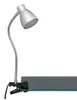 LED Klemmleuchte Klemmlampe Flexarm 2,5W titanfarbig Produktbild-Vorschau 1