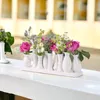 Jinfa Handgefertigte kleine Keramik Deko Blumenvasen Set Produktbild-Vorschau 4