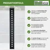 TRUTZHOLM 1 x Auffahrschiene 194 cm Traglast 200 kg Alu Produktbild-Vorschau 9