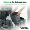 YourCasa Biomülleimer Küche 4L Komposteimer Küche für Produktbild-Vorschau 4