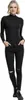 Urban Classics, dames, longsleeve met hoge hals, zwart - Productafbeelding-voorbeeld 5